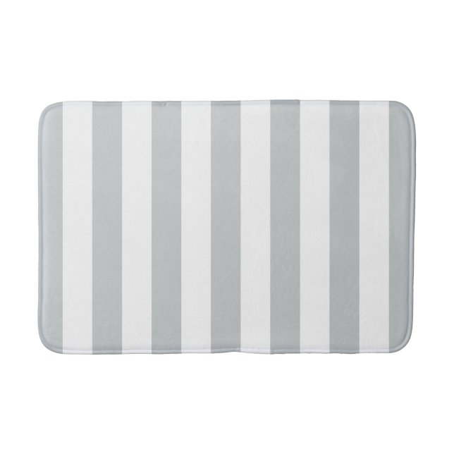 Change Grey Stripes to  Any Colour Click Customise Bath Mat (Front)