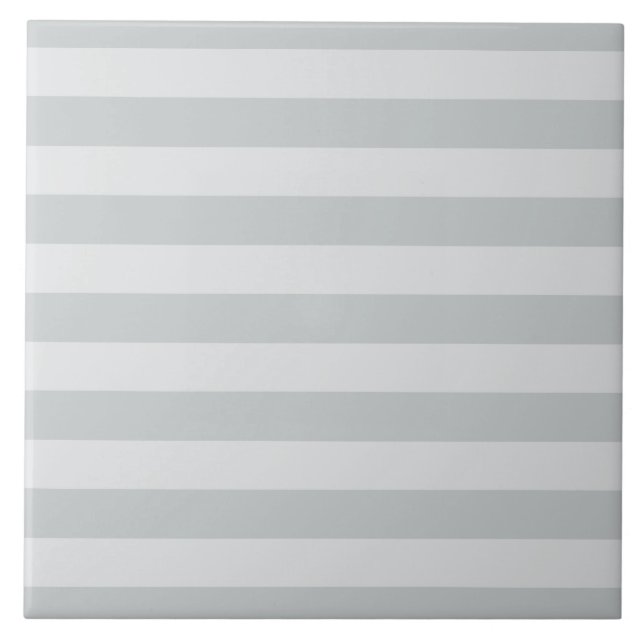 Change Grey Stripes to  Any Colour Click Customise Ceramic Tile (Front)