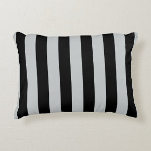 Change Grey Stripes to  Any Colour Click Customise Decorative Cushion