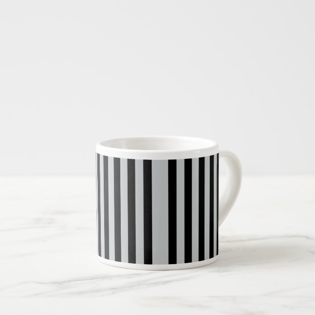Change Grey Stripes to  Any Colour Click Customise Espresso Cup (Front Right)