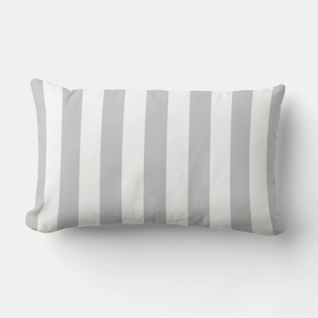 Change Grey Stripes to  Any Colour Click Customise Lumbar Cushion (Front)