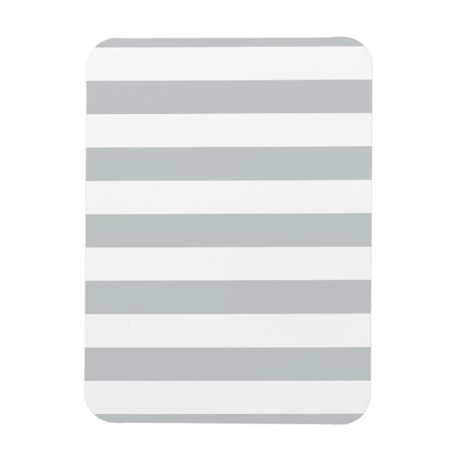 Change Grey Stripes to  Any Colour Click Customise Magnet (Vertical)