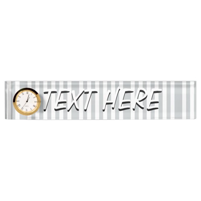 Change Grey Stripes to  Any Colour Click Customise Nameplate (Front)
