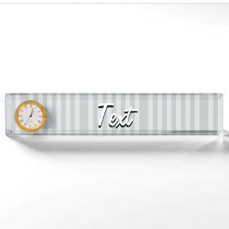 Change Grey Stripes to Any Colour Click Customise Nameplate