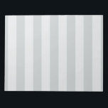 Change Grey Stripes to  Any Colour Click Customise Notepad<br><div class="desc">Please make sure to customise the colour for the front and the back of products with two sides or multiple elements. Easily change the colour of these stripes design from the preset grey and shaded white to any colour of your choice in one step and see what you get. Just...</div>
