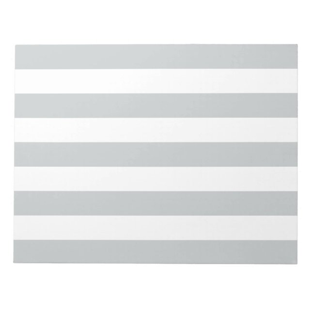 Change Grey Stripes to  Any Colour Click Customise Notepad (Front)