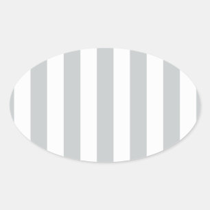 Change Grey Stripes to  Any Colour Click Customise Oval Sticker