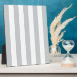 Change Grey Stripes to Any Colour Click Customise Plaque<br><div class="desc">Please make sure to customise the colour for the front and the back of products with two sides or multiple elements. Easily change the colour of these Stripes from the preset grey on white to any stripe colour of your choice in one step. Just click on the "Customise It!" button...</div>