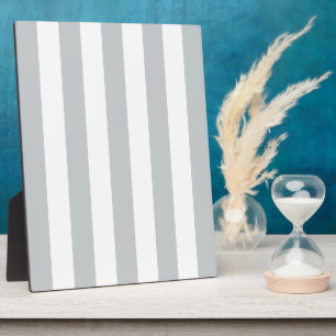 Change Grey Stripes to  Any Colour Click Customise Plaque