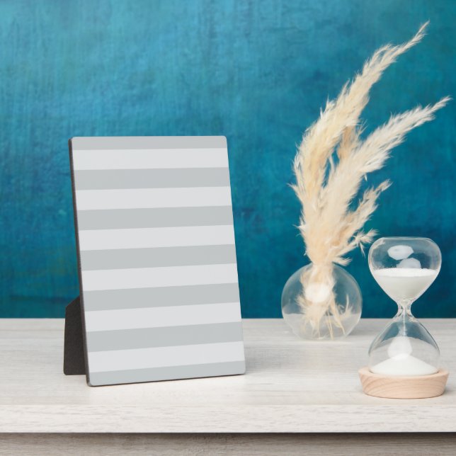 Change Grey Stripes to  Any Colour Click Customise Plaque (Side)