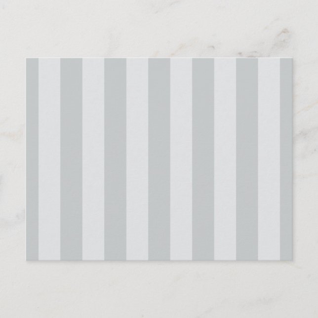 Change Grey Stripes to  Any Colour Click Customise Postcard (Front)