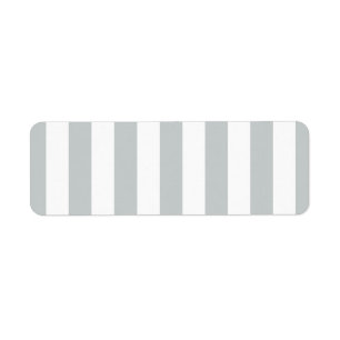 Change Grey Stripes to  Any Colour Click Customise Return Address Label