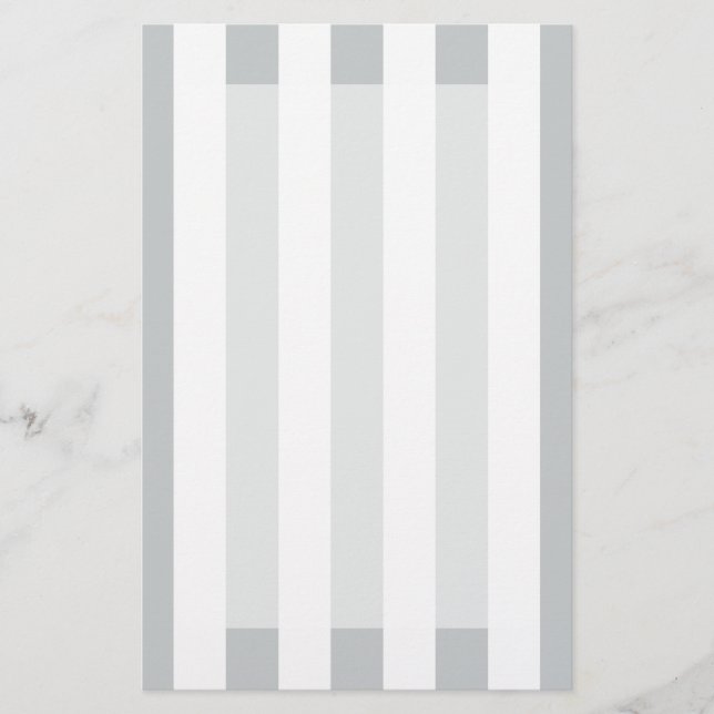 Change Grey Stripes to  Any Colour Click Customise Stationery (Front)