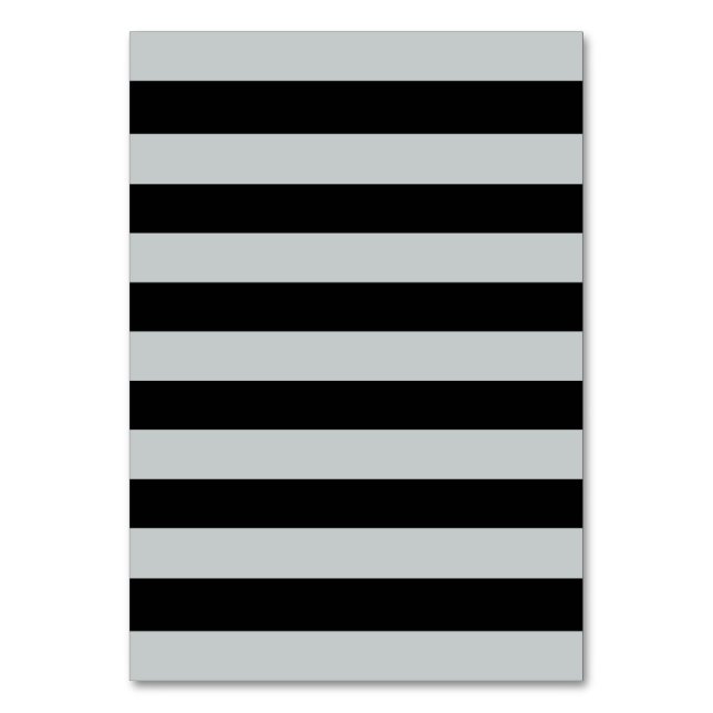 Change Grey Stripes to  Any Colour Click Customise Table Number (Front)