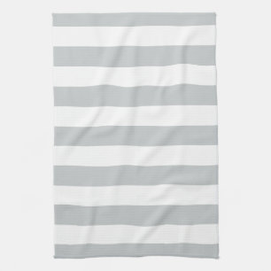 Change Grey Stripes to  Any Colour Click Customise Tea Towel