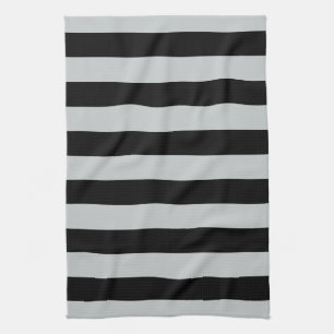 Change Grey Stripes to  Any Colour Click Customise Tea Towel