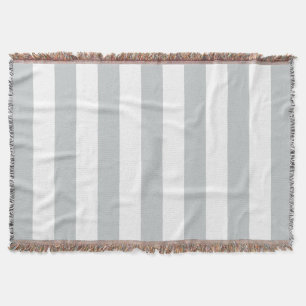 Change Grey Stripes to  Any Colour Click Customise Throw Blanket