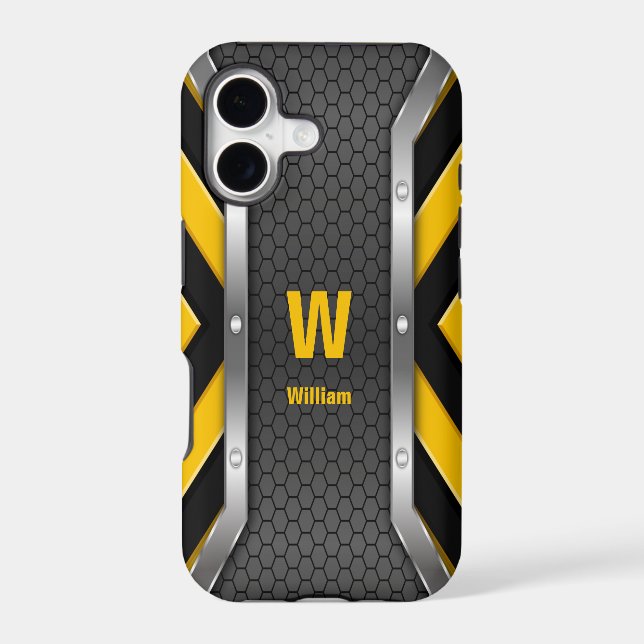 Change Initial, Add (delete) Name, Safety Yellow  (Back)