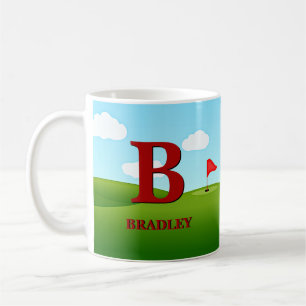Change Initial Add Name A B C D E F G Golf Green Coffee Mug