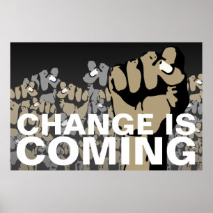 change is coming poster