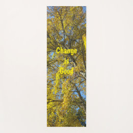 Change is Good Yoga Mat