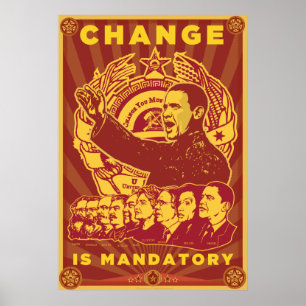 Change Is Mandatory Poster