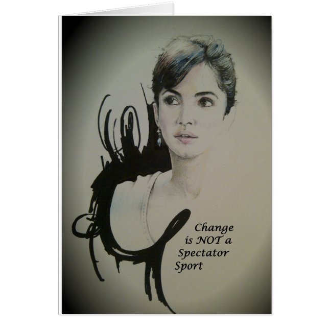Change is Not a Spectator Sport (Front)