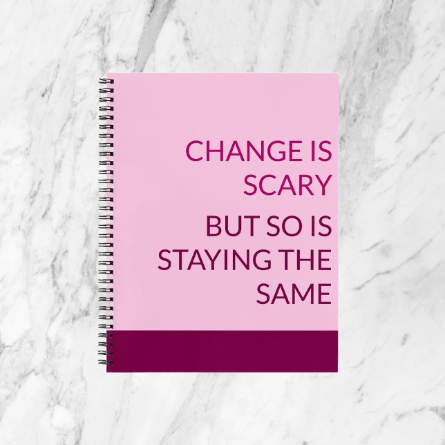 CHANGE IS SCARY NOTEBOOK (Creator Uploaded)