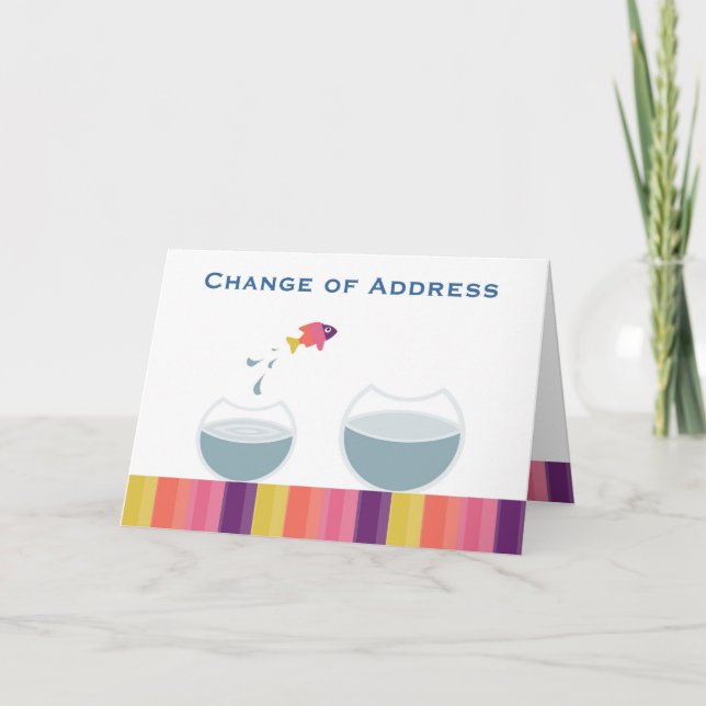 Change of Address Announcement (Front)