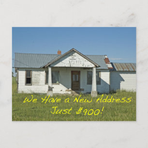Change of Address Card: Just $900 Announcement Postcard