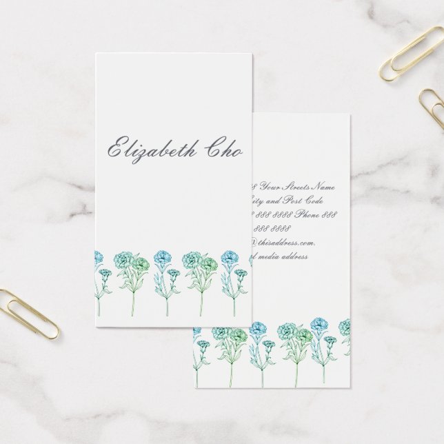 Change of Address - Carnations (Office)