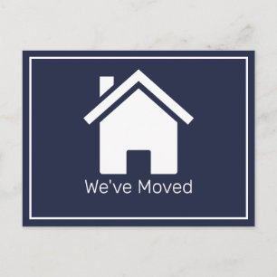 Change of Address House Post Card