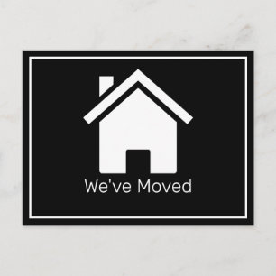 Change of Address House Post Card