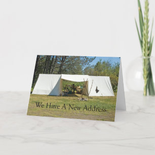 Change of Address: Large Tent Announcement