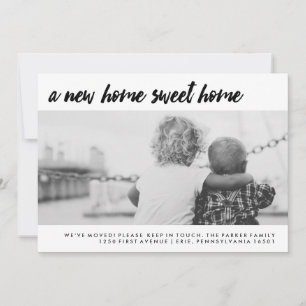 Change of Address   Modern Family Photo Announcement