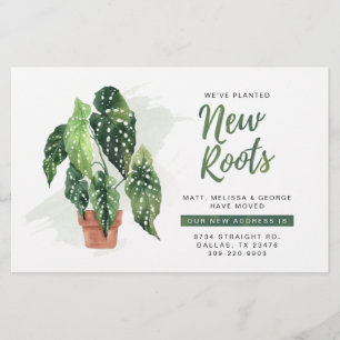 Change of Address Moving Announcement Card