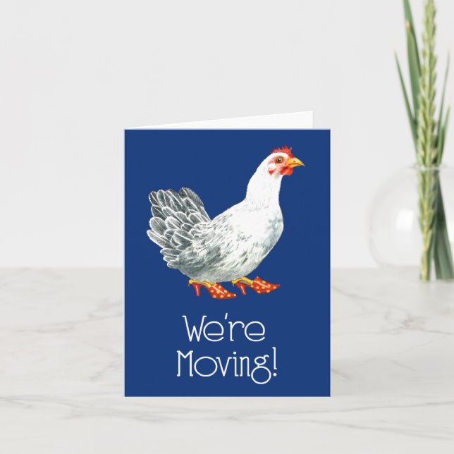 Change Of Address Moving Card (Front)