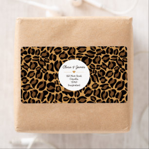 Change of address new address Leopard Print
