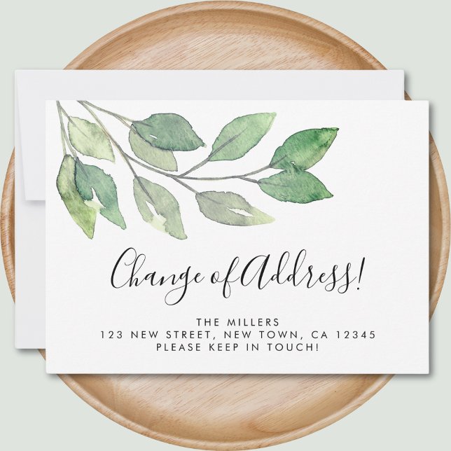 Change of Address New Home Foliage Announcement (Creator Uploaded)