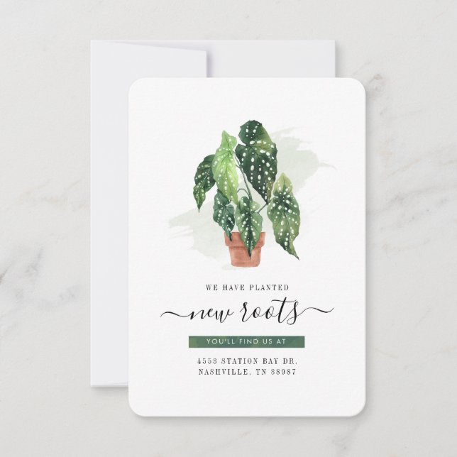 Change of Address Notice Moving Announcement (Front)