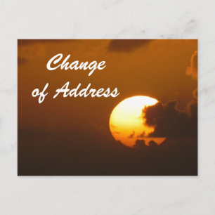 Change of Address - postcard