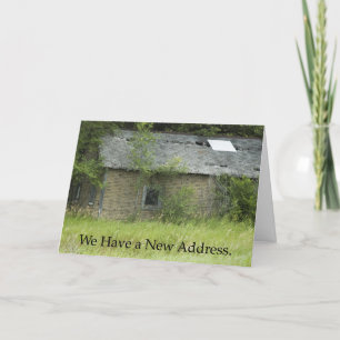 Change of Address: Roof Needs Work Announcement