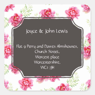 Change of Address Stickers