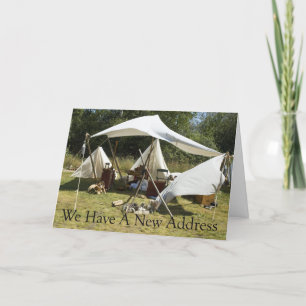 Change of Address: Tent Announcement
