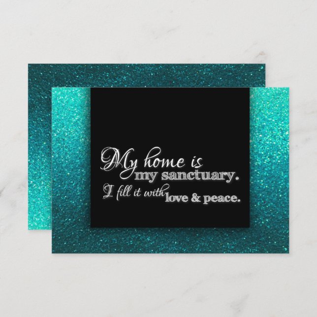 Change of Address We Moved Blessing House Warming  Announcement (Front/Back)