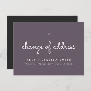 Change of Address We've Moved Cute Simple Postcard