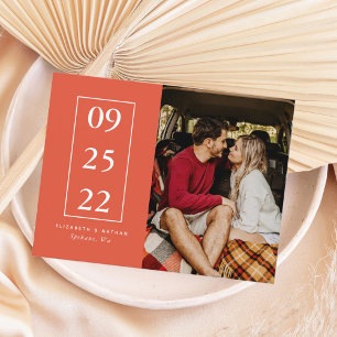 Change of Date Wedding Postponement Postcard