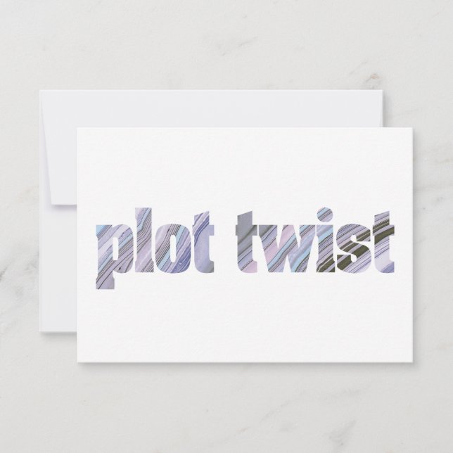 Change of Plans Postponed Chic Modern Wedding Save The Date (Front)