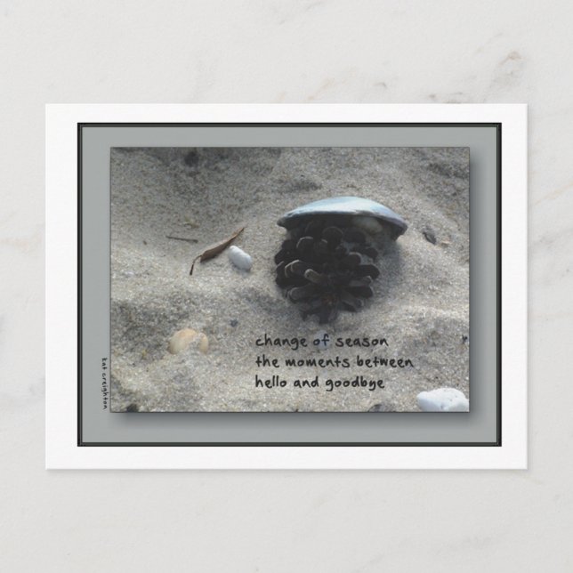 Change of Seasons Postcard (Front)