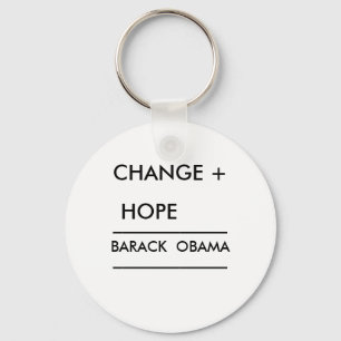 CHANGE PLUS HOPE Keychain